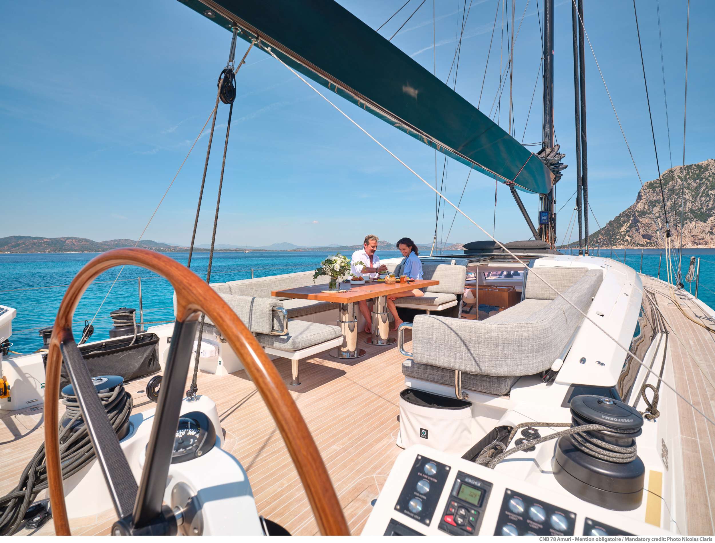AMURI exterior — luxury yacht charter