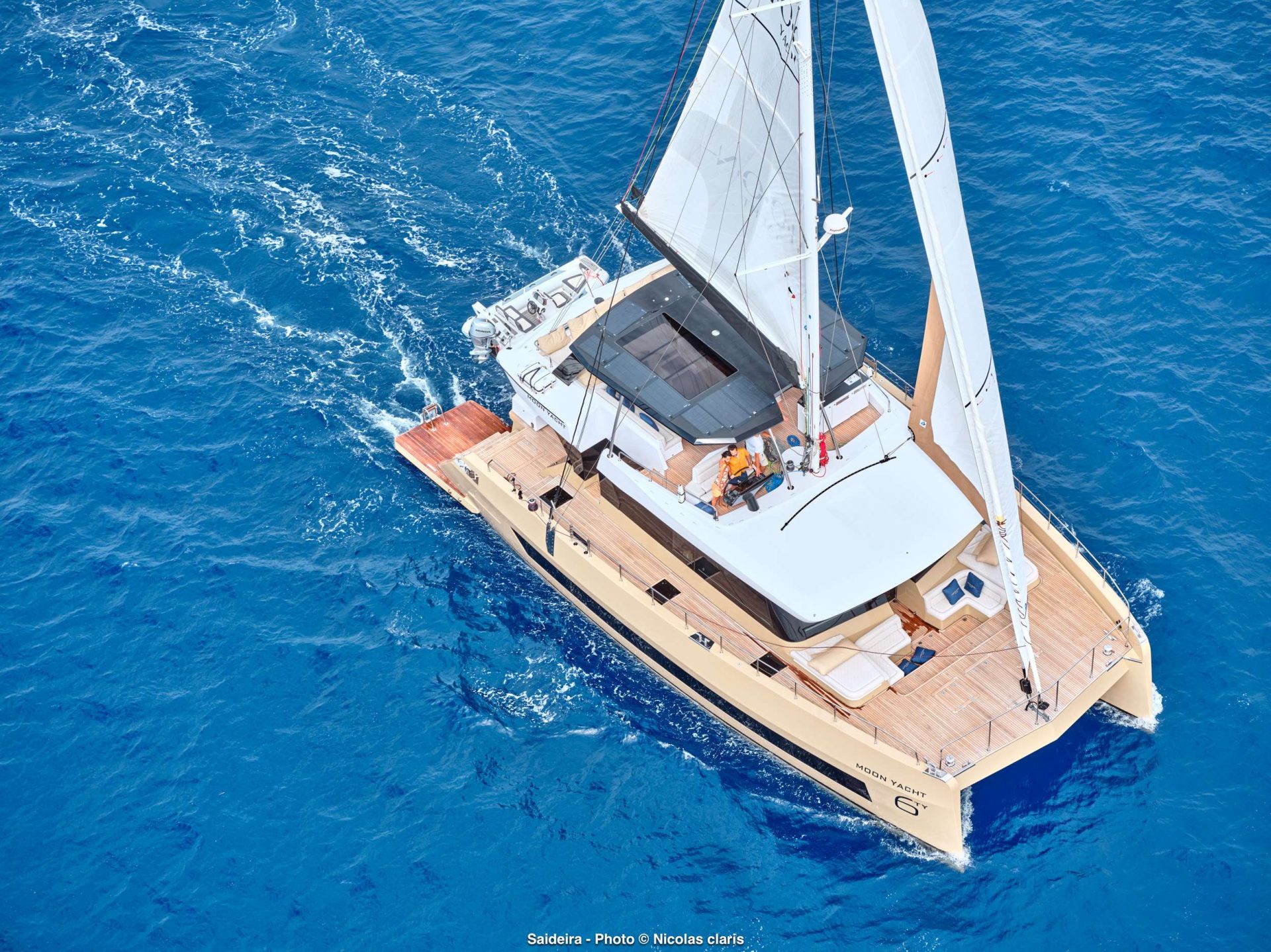 SAIDERA — yacht for charter in the Grenadines SAIDERA — crewed catamaran for charter in St Vincent & The Grenadines