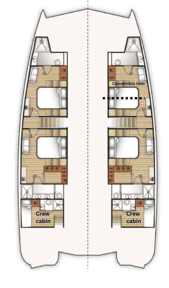 SAIDERA exterior — luxury yacht charter