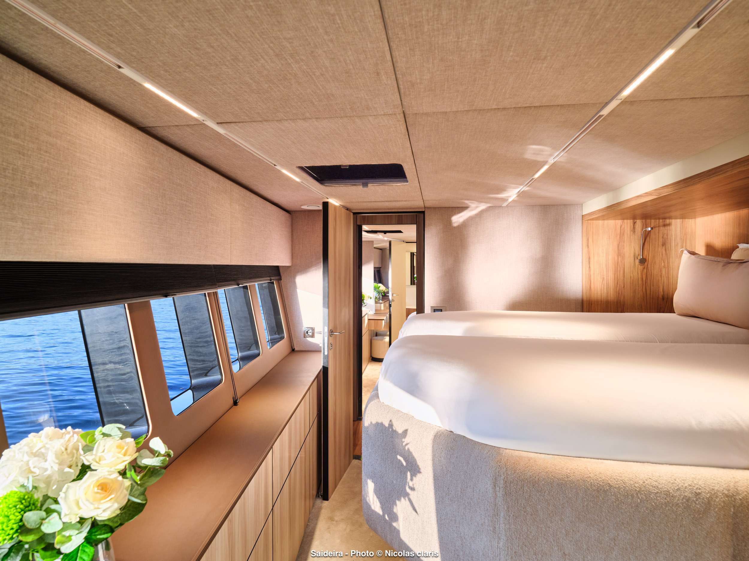 SAIDERA exterior — luxury yacht charter