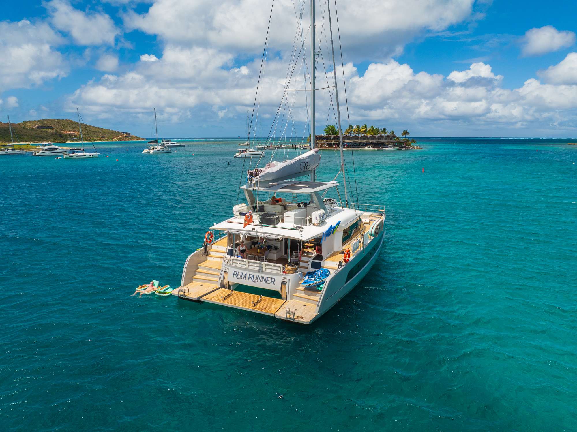 RUM RUNNER exterior — luxury yacht charter