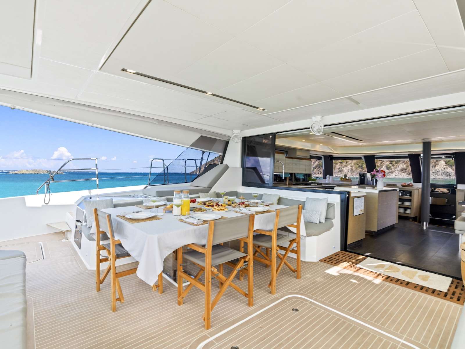 ADEONA exterior — luxury yacht charter