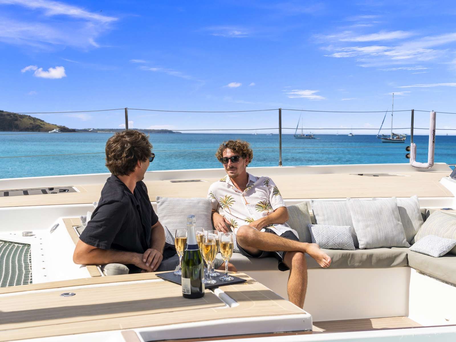ADEONA exterior — luxury yacht charter