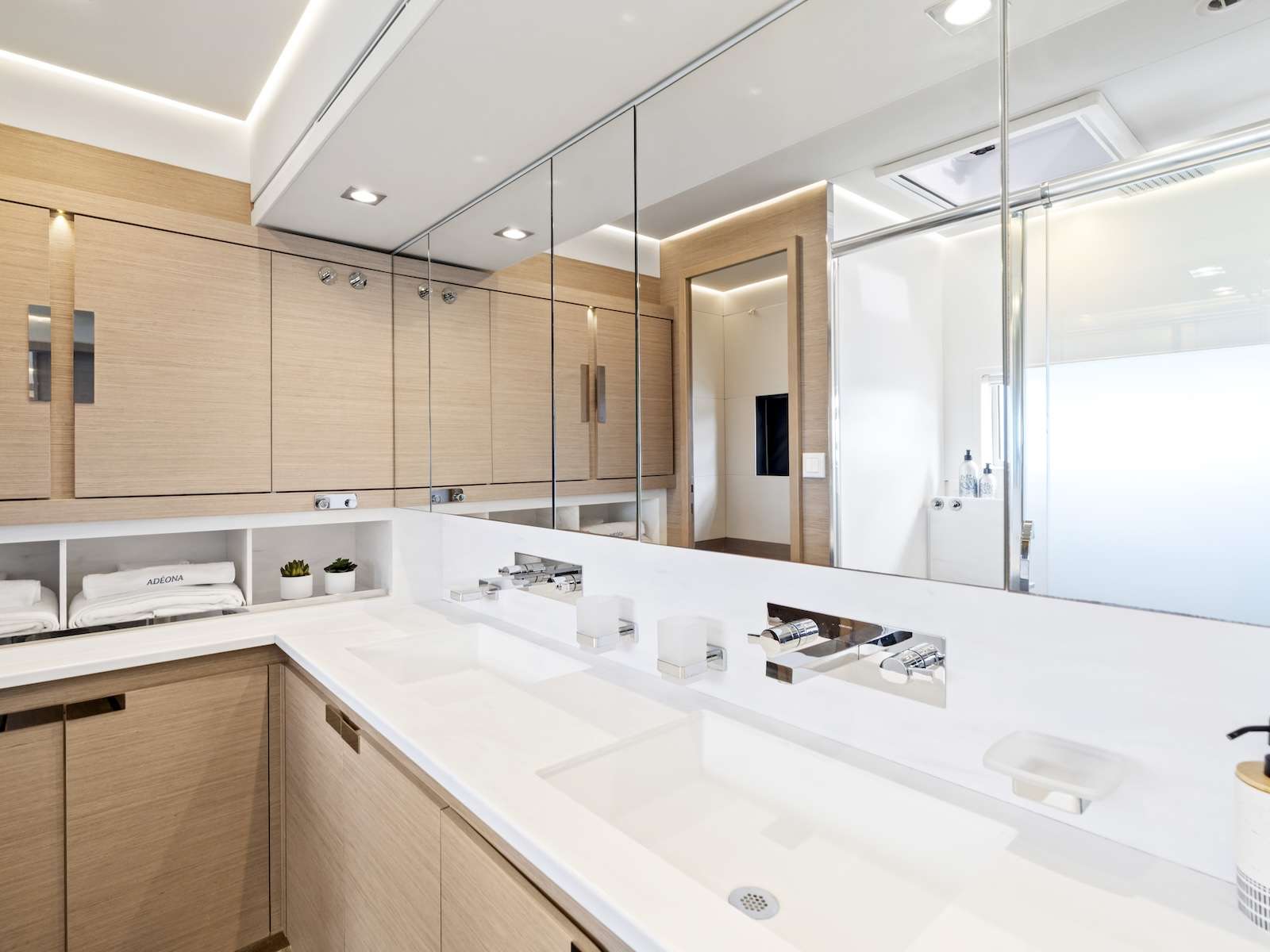 ADEONA exterior — luxury yacht charter