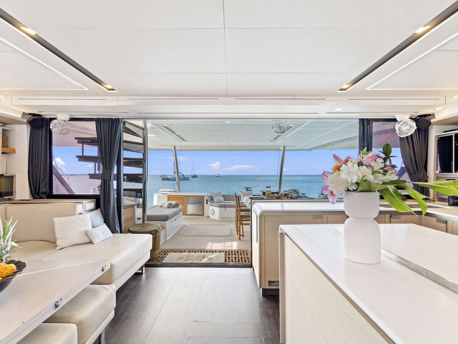 ADEONA exterior — luxury yacht charter
