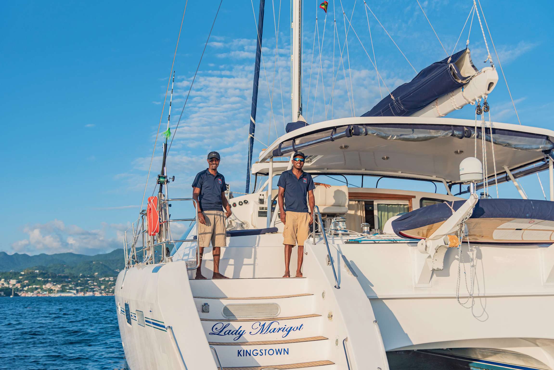 LADY MARIGOT exterior — luxury yacht charter