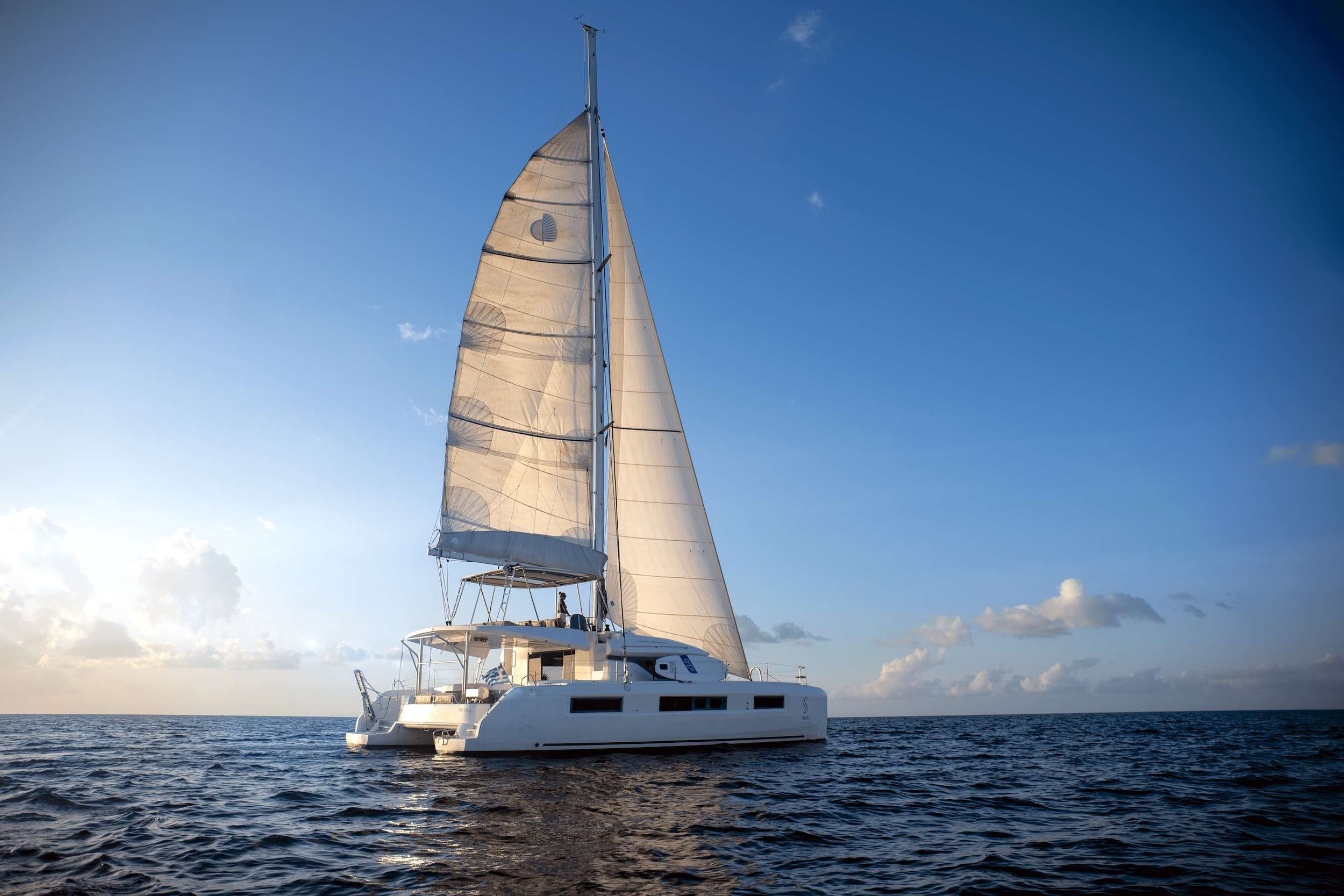 SWAN exterior — luxury yacht charter