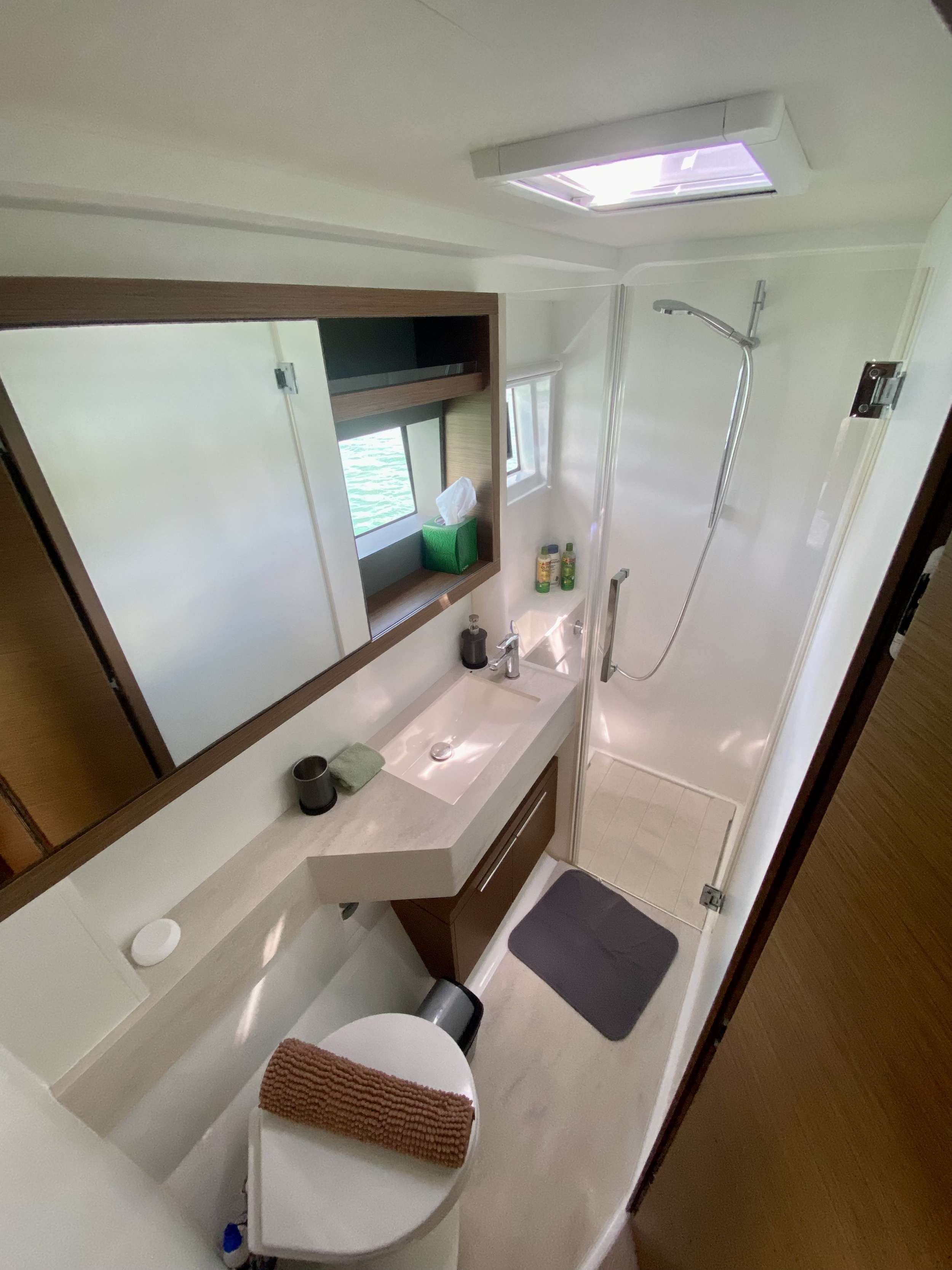 SWAN exterior — luxury yacht charter