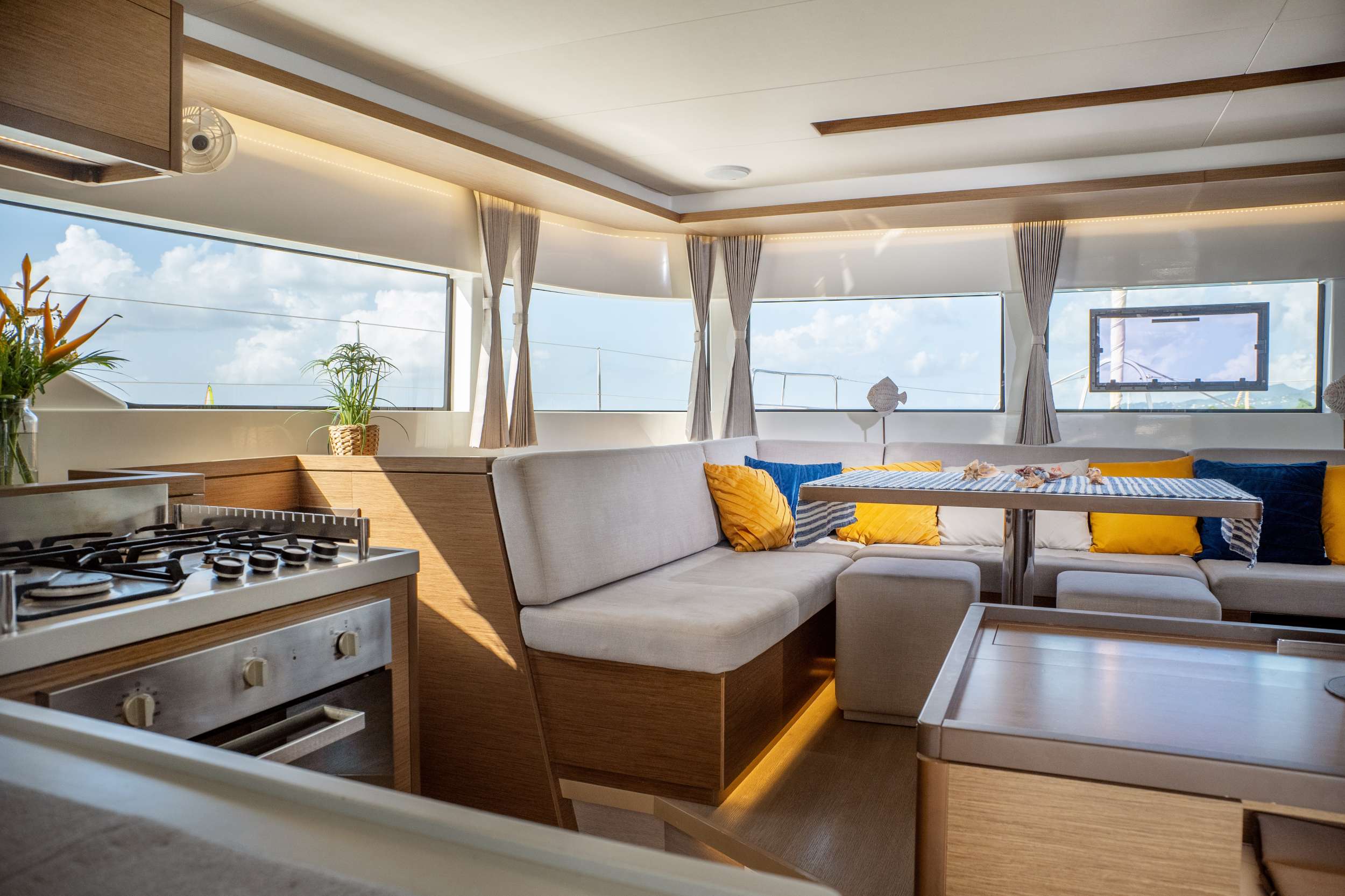 SWAN exterior — luxury yacht charter