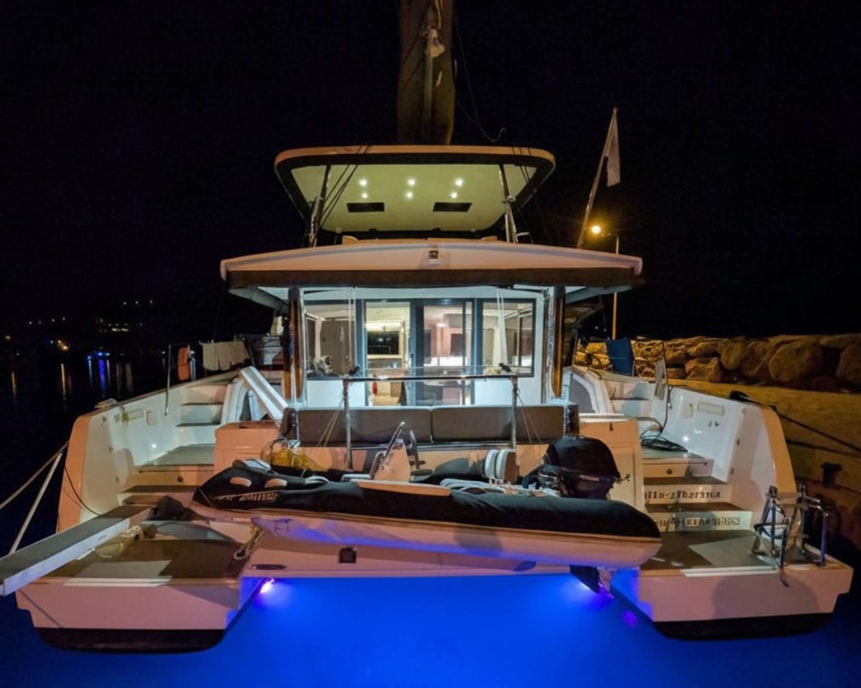MY MARINA — yacht for charter in the Grenadines MY MARINA — crewed catamaran for charter in St Vincent & The Grenadines