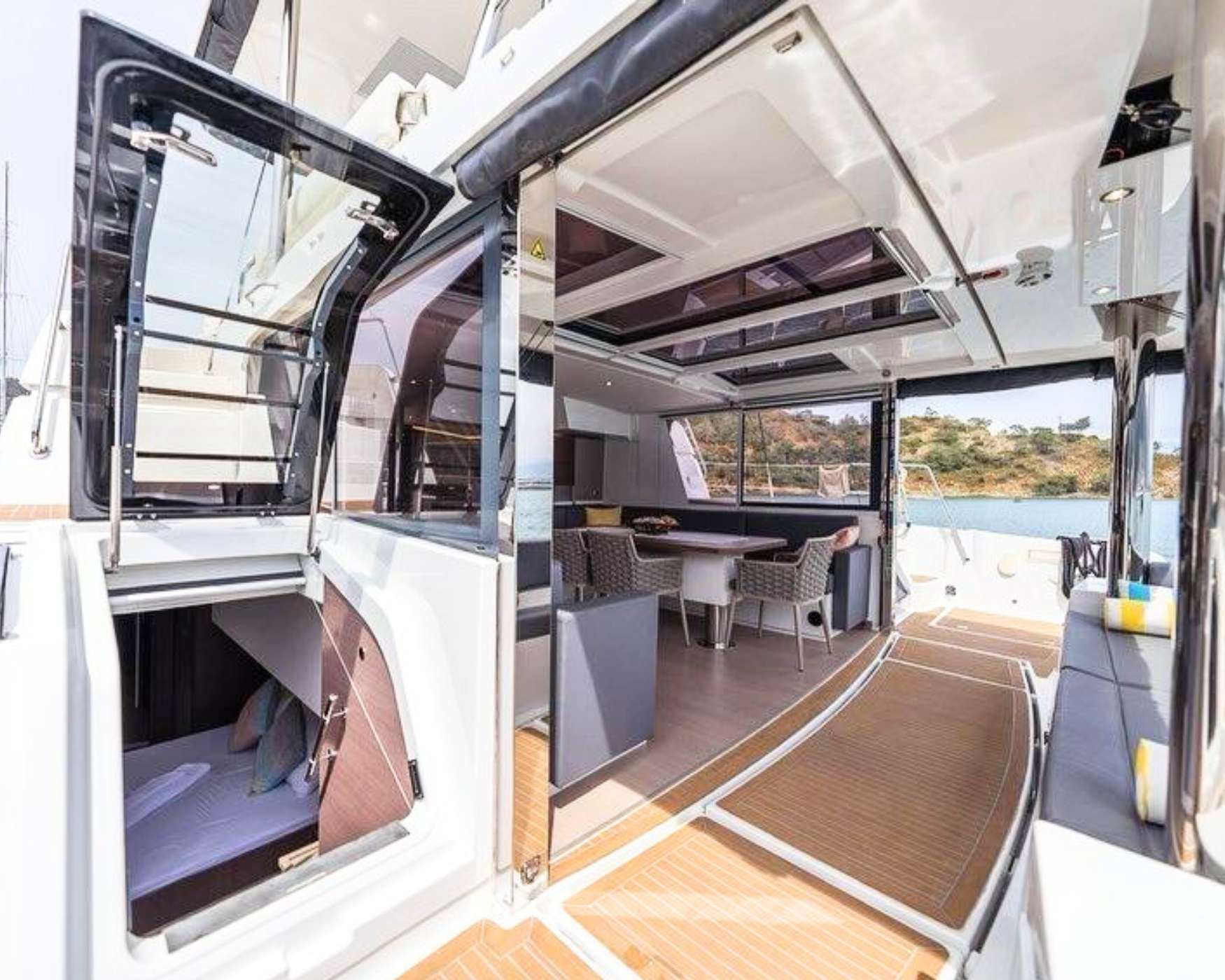 MY MARINA exterior — luxury yacht charter