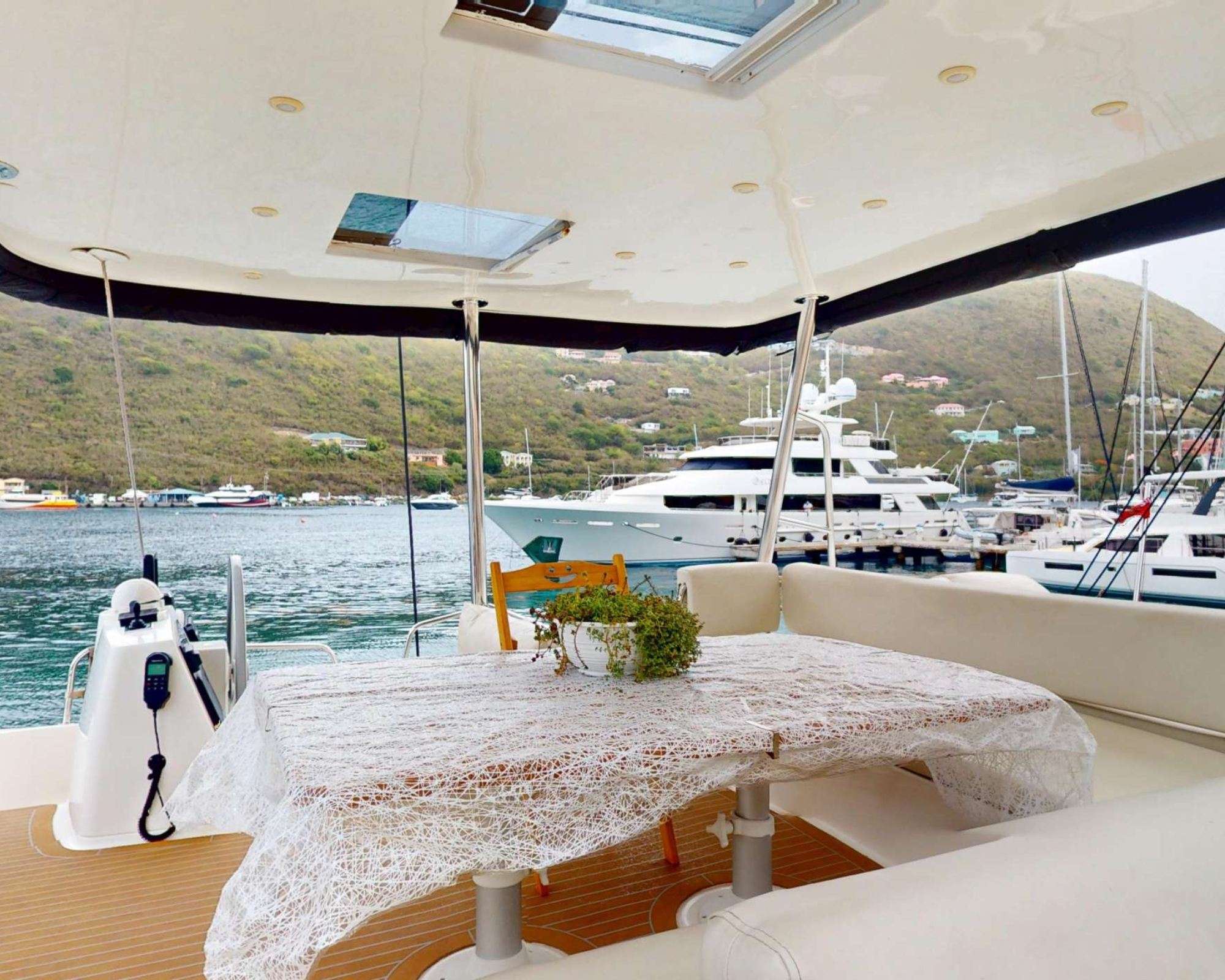 MY MARINA exterior — luxury yacht charter