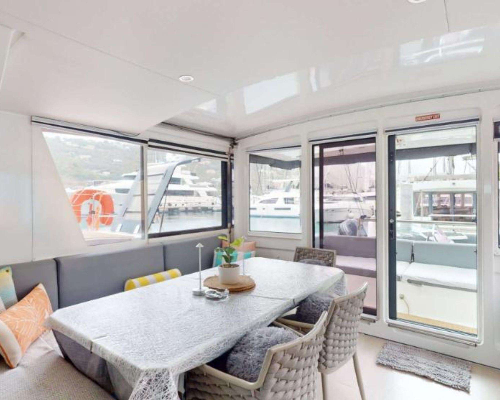 MY MARINA exterior — luxury yacht charter