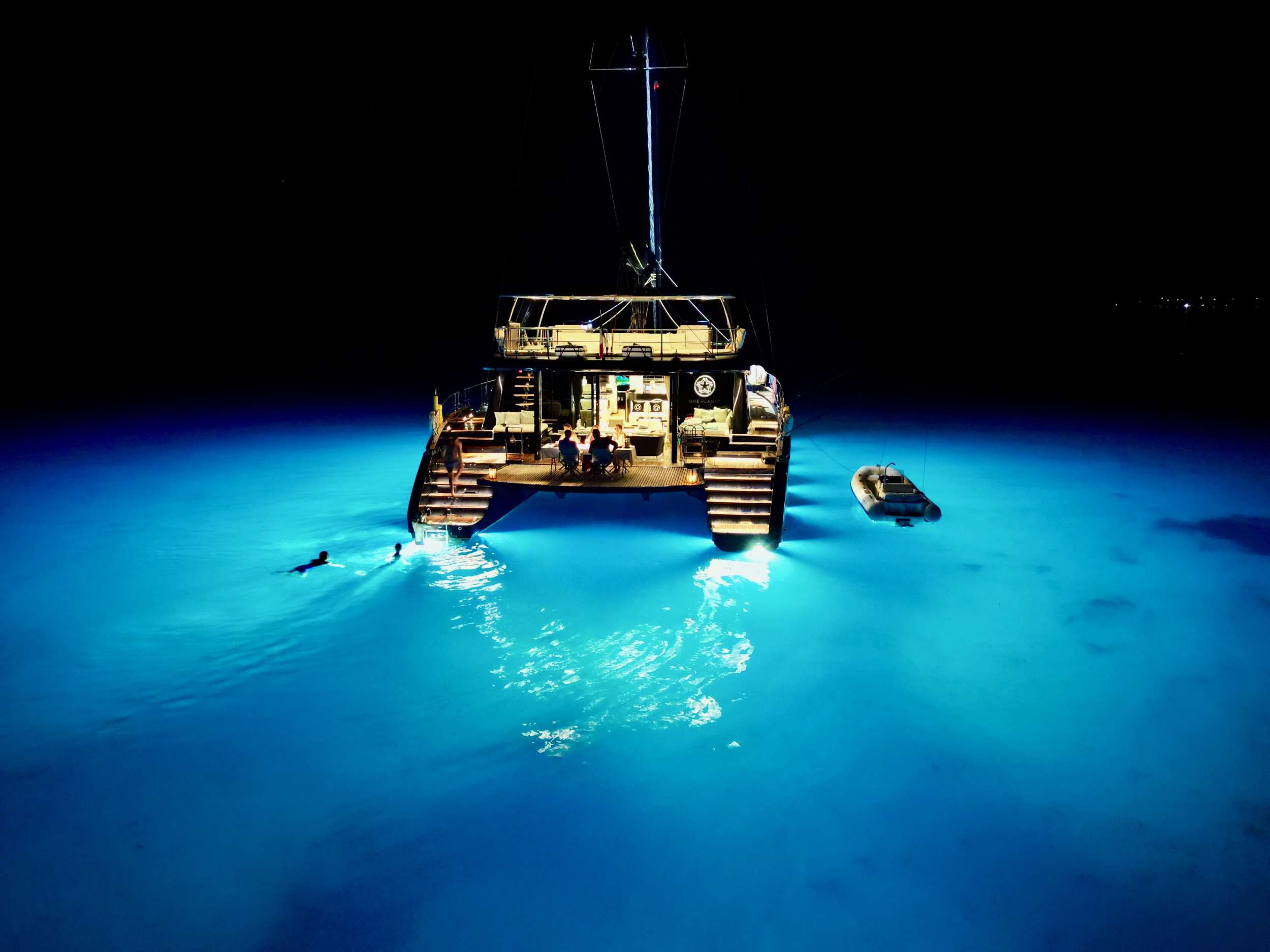 ONE PLANET exterior — luxury yacht charter