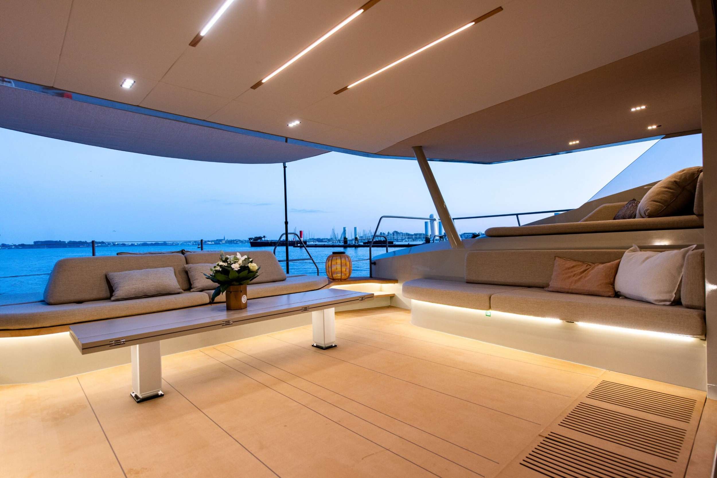 GANANY exterior — luxury yacht charter