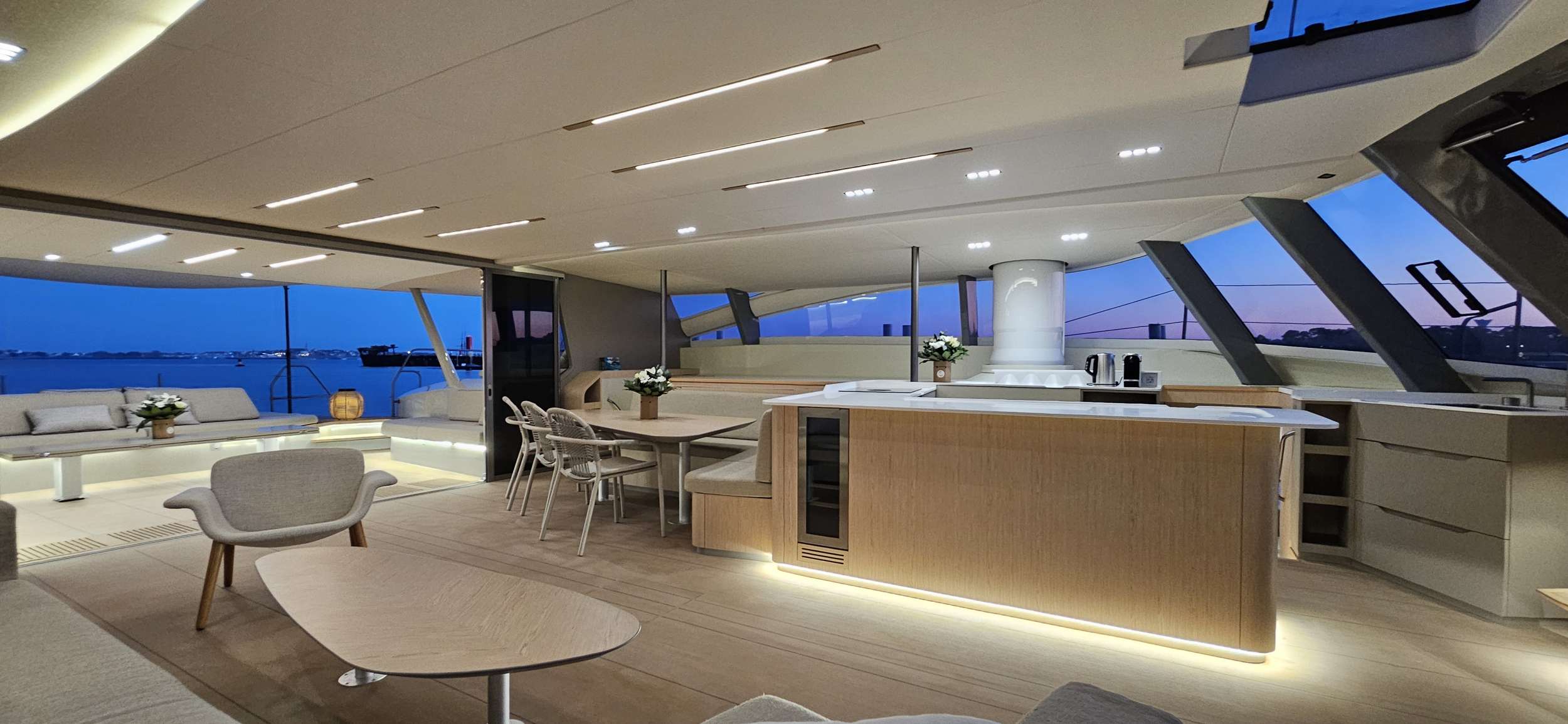 GANANY exterior — luxury yacht charter