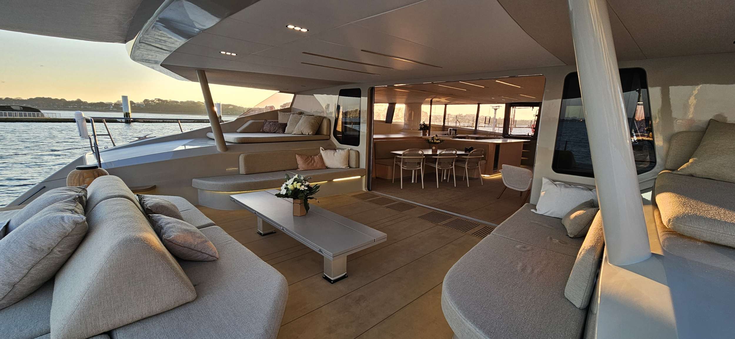 GANANY exterior — luxury yacht charter