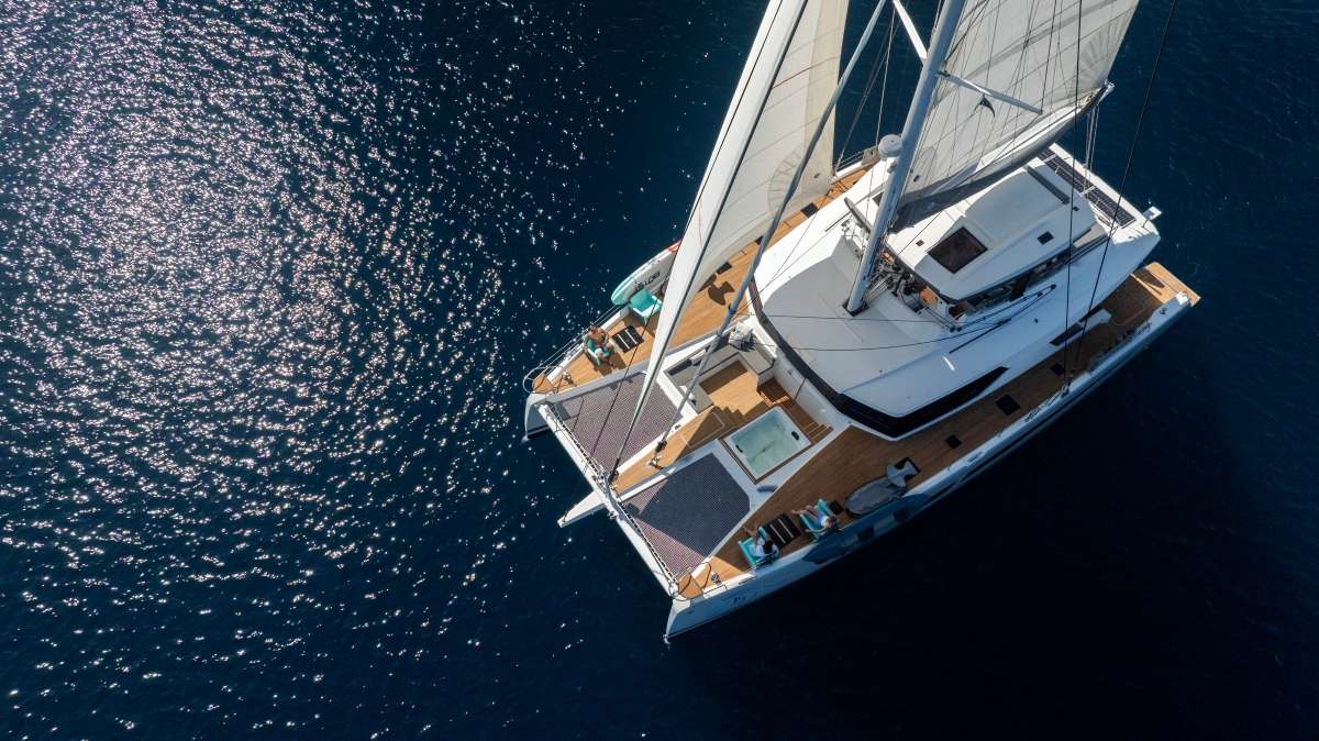 LYRA exterior — luxury yacht charter