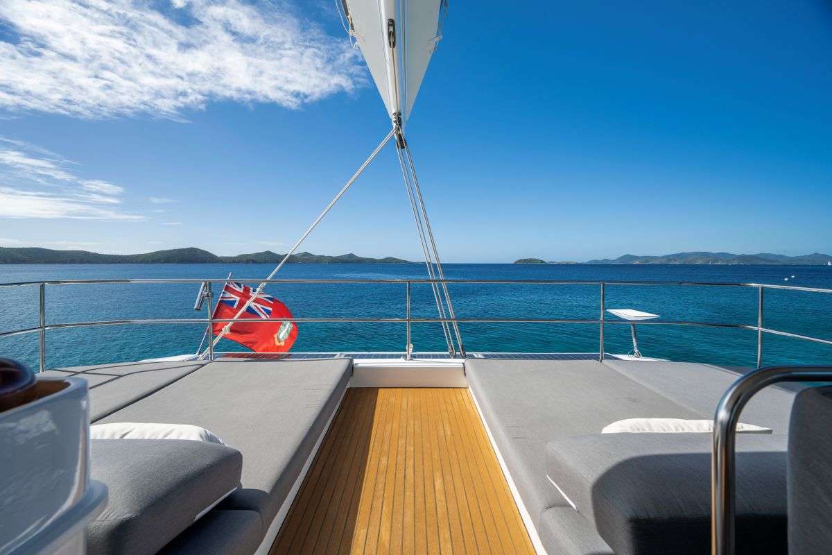 LYRA exterior — luxury yacht charter