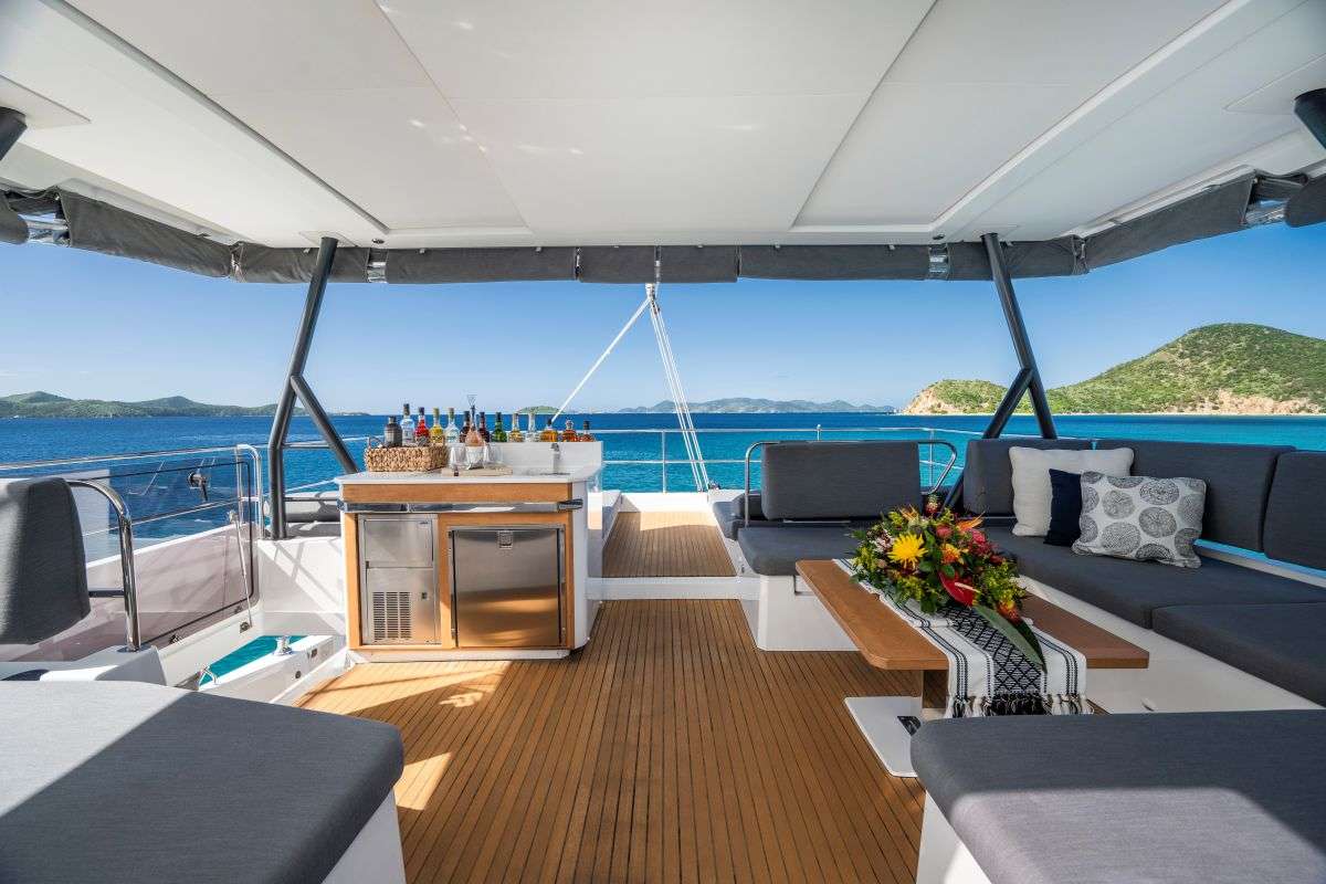 LYRA exterior — luxury yacht charter
