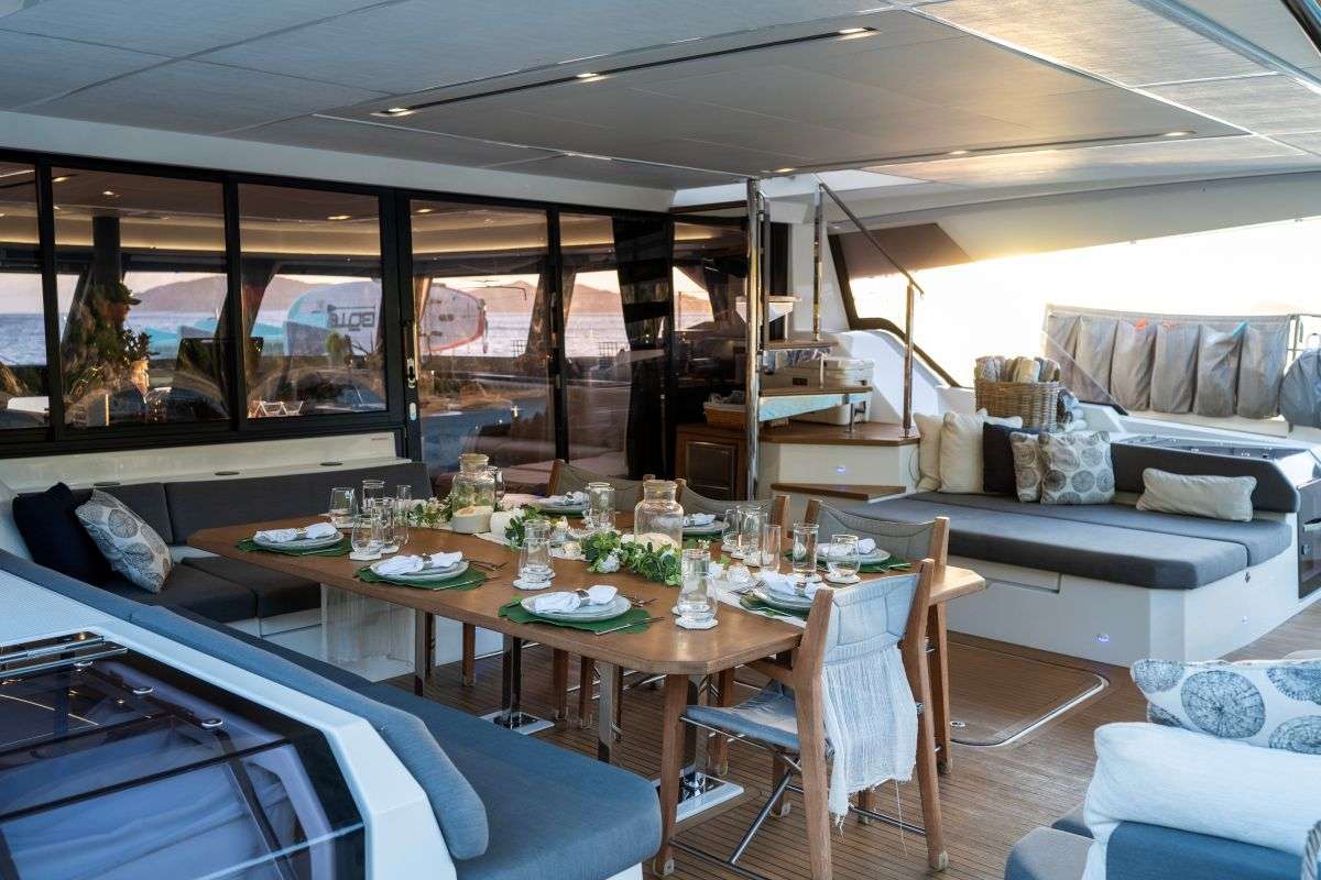 LYRA exterior — luxury yacht charter