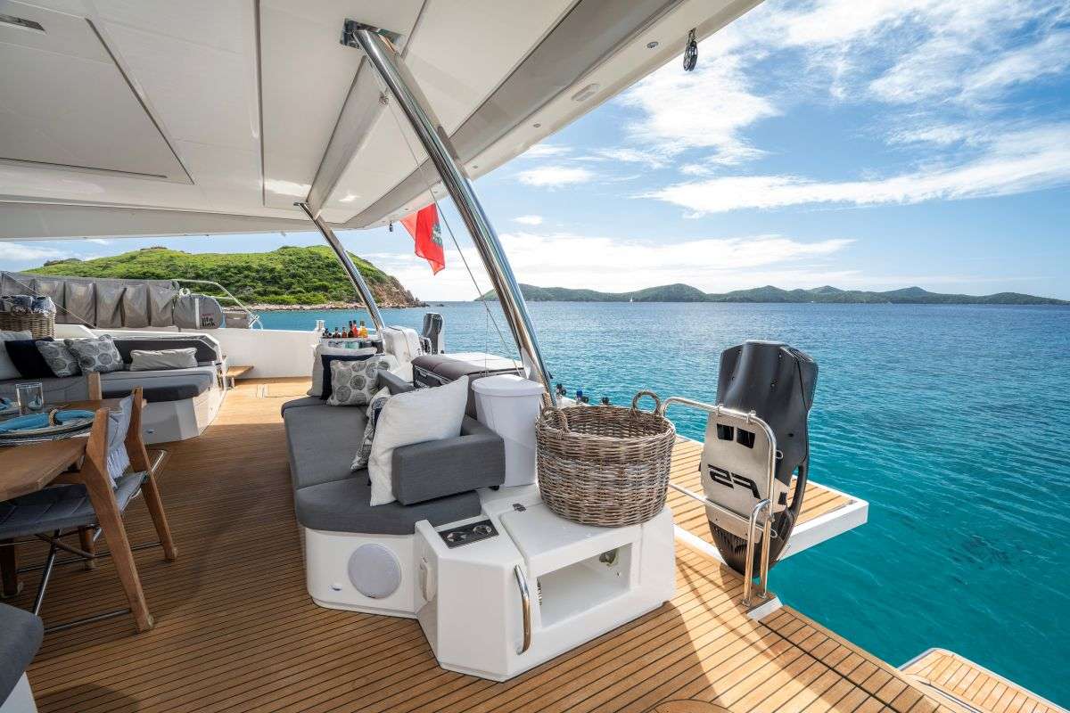 LYRA exterior — luxury yacht charter
