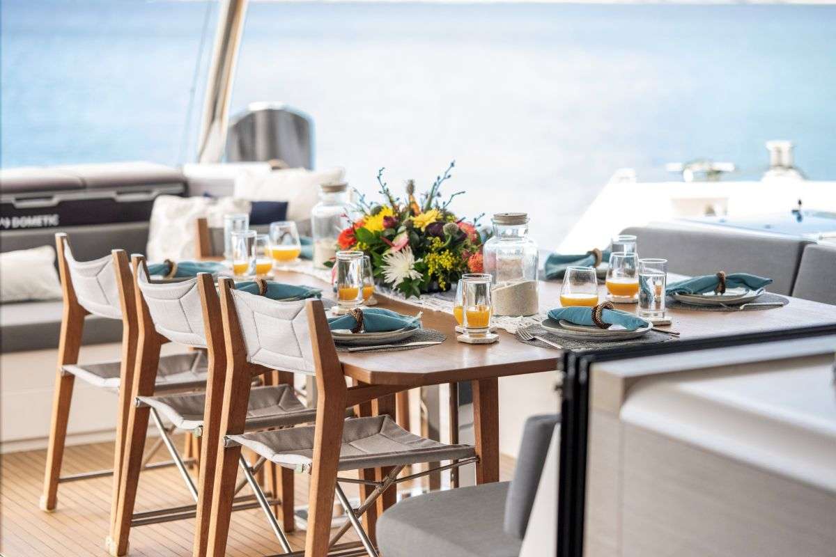 LYRA exterior — luxury yacht charter