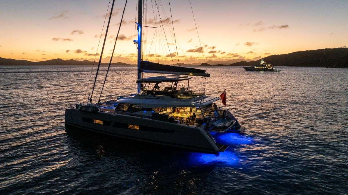 LYRA exterior — luxury yacht charter