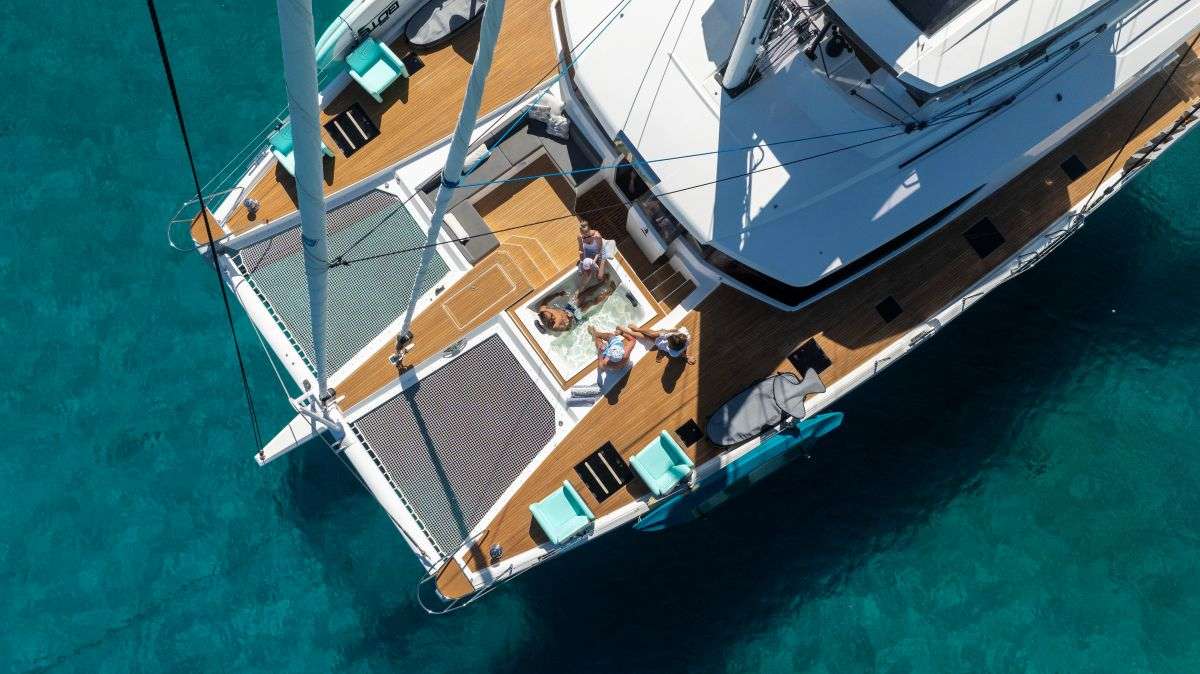 LYRA — yacht for charter in the Grenadines LYRA — crewed catamaran for charter in St Vincent & The Grenadines