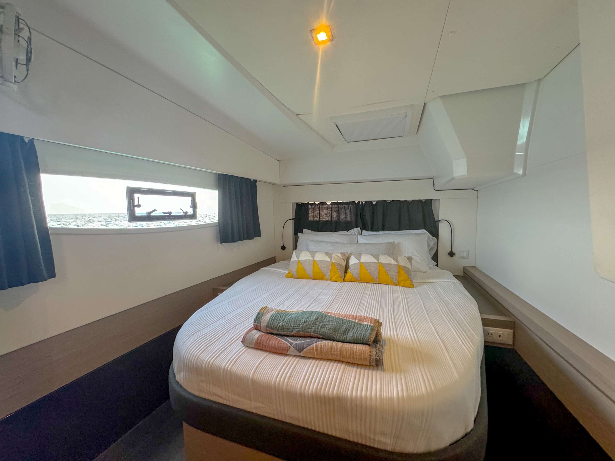 RISE exterior — luxury yacht charter