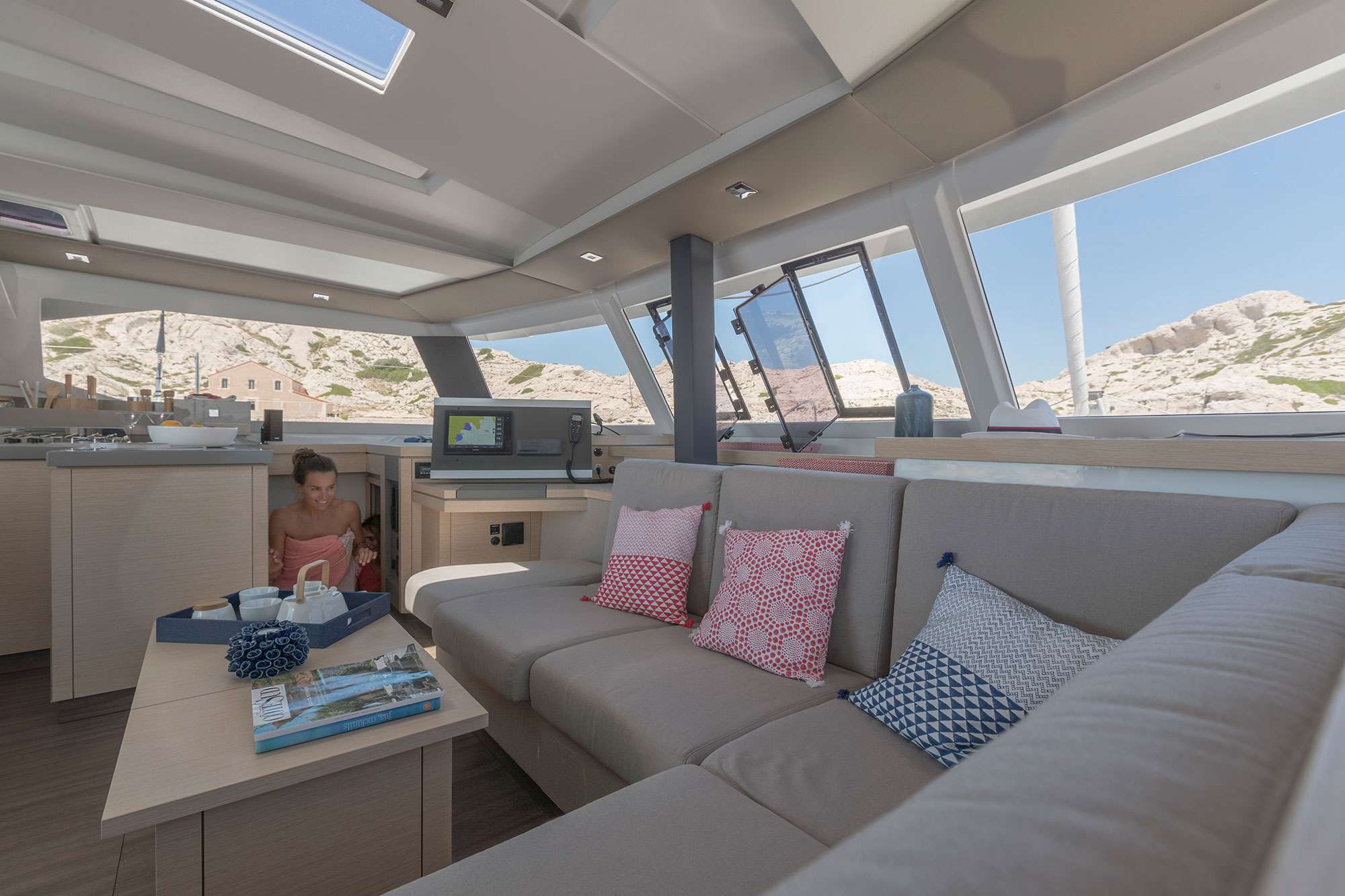 RISE exterior — luxury yacht charter