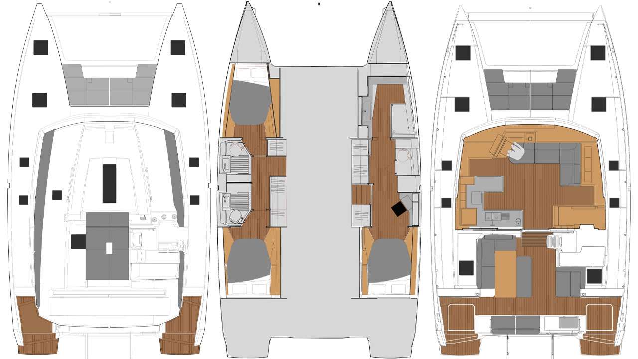 RISE exterior — luxury yacht charter