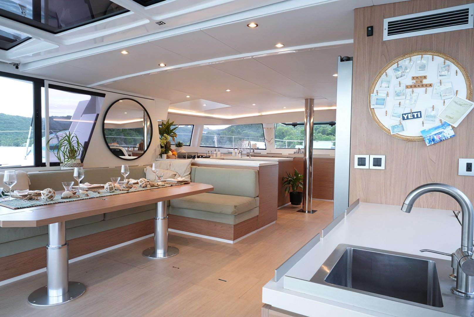 LEGASEA exterior — luxury yacht charter