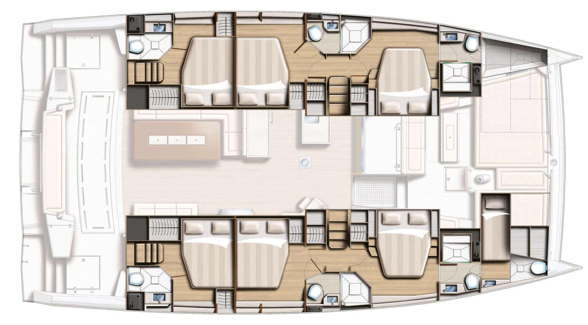 LEGASEA exterior — luxury yacht charter