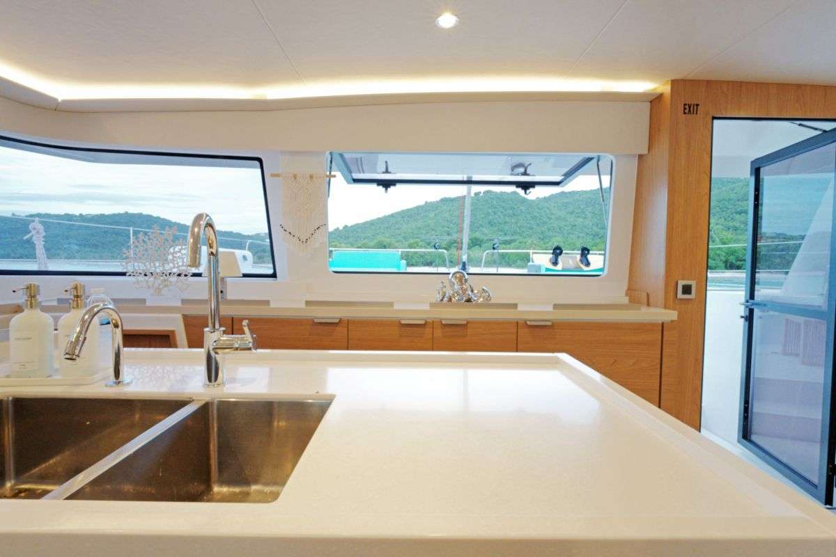 LEGASEA exterior — luxury yacht charter