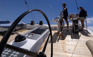 OPTIMIST exterior — luxury yacht charter