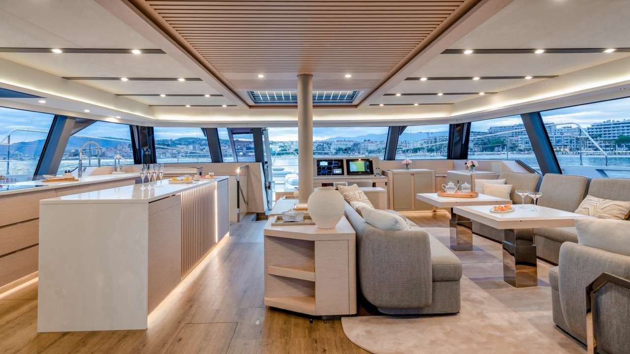 WINDKIND exterior — luxury yacht charter
