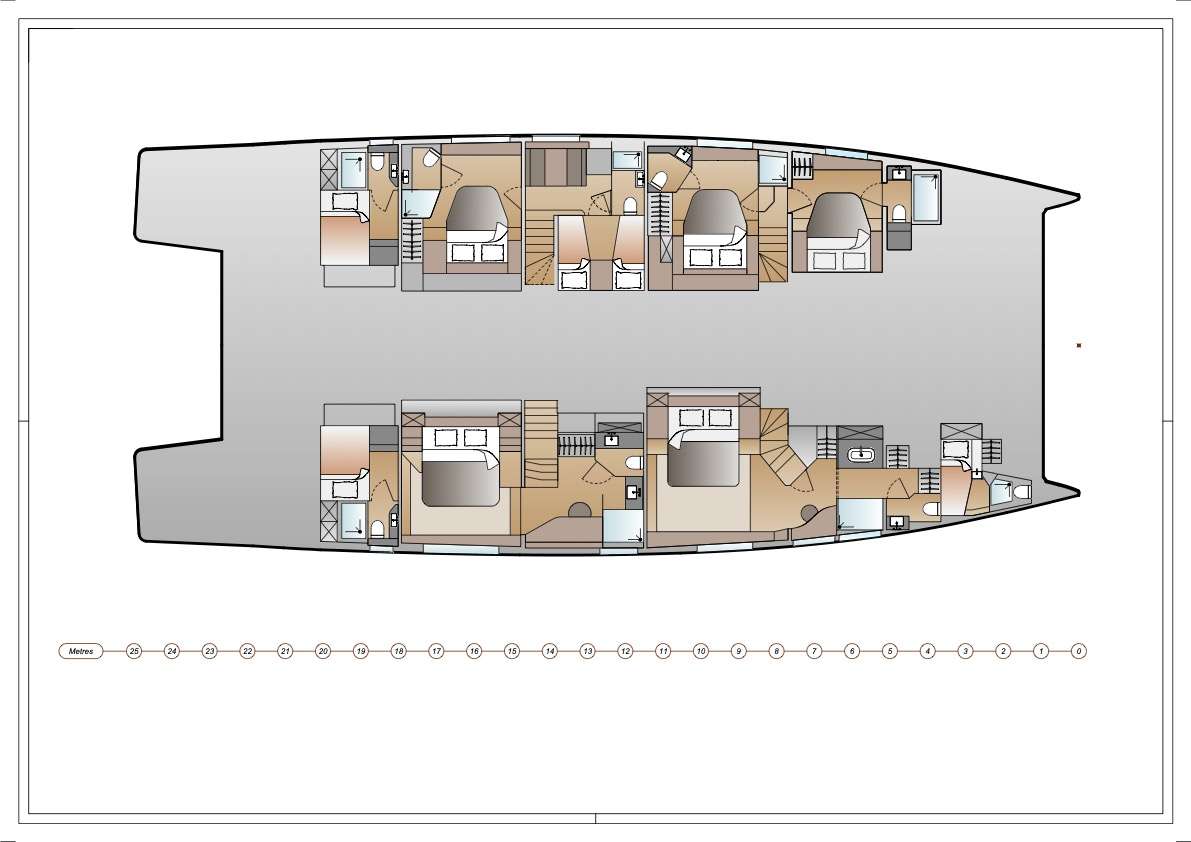 THIRA exterior — luxury yacht charter