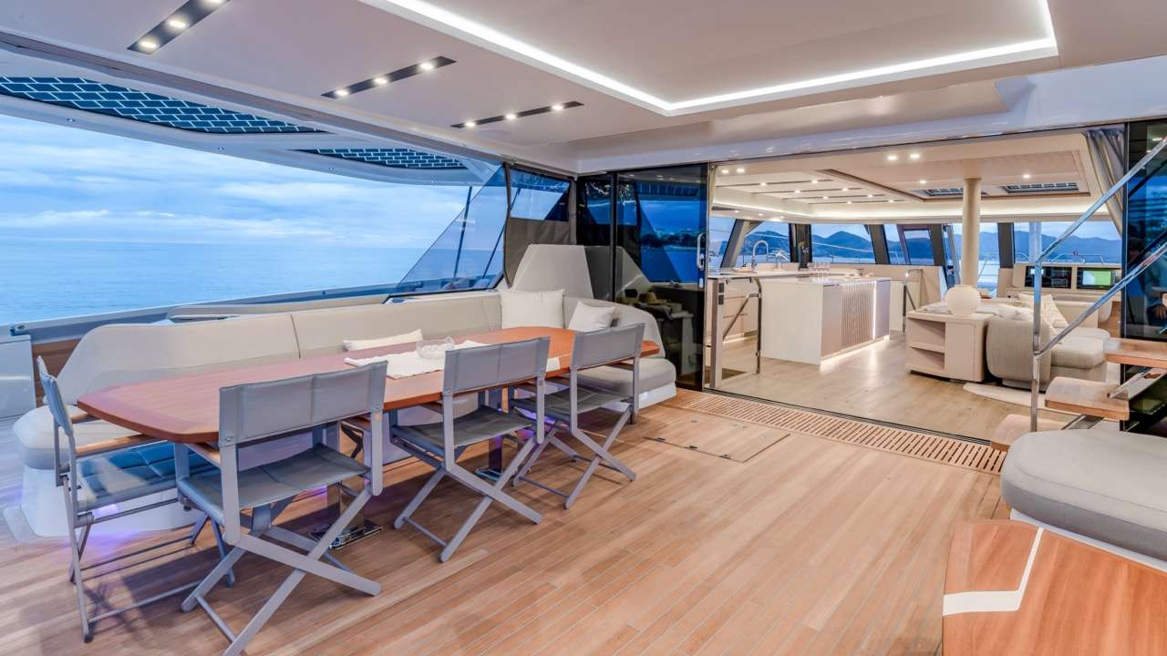 WINDKIND exterior — luxury yacht charter