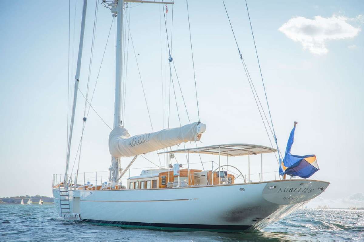 Aurelius - 111 ft exterior — luxury yacht charter