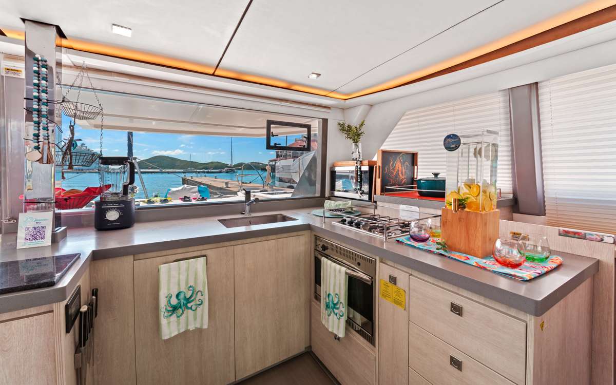 Sea Dancer - Leopard 45 exterior — luxury yacht charter
