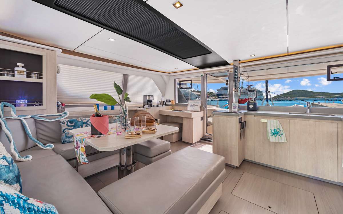 Sea Dancer - Leopard 45 exterior — luxury yacht charter