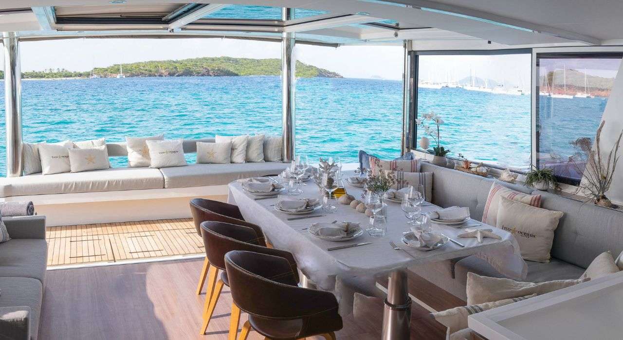 TWO OCEANS exterior — luxury yacht charter
