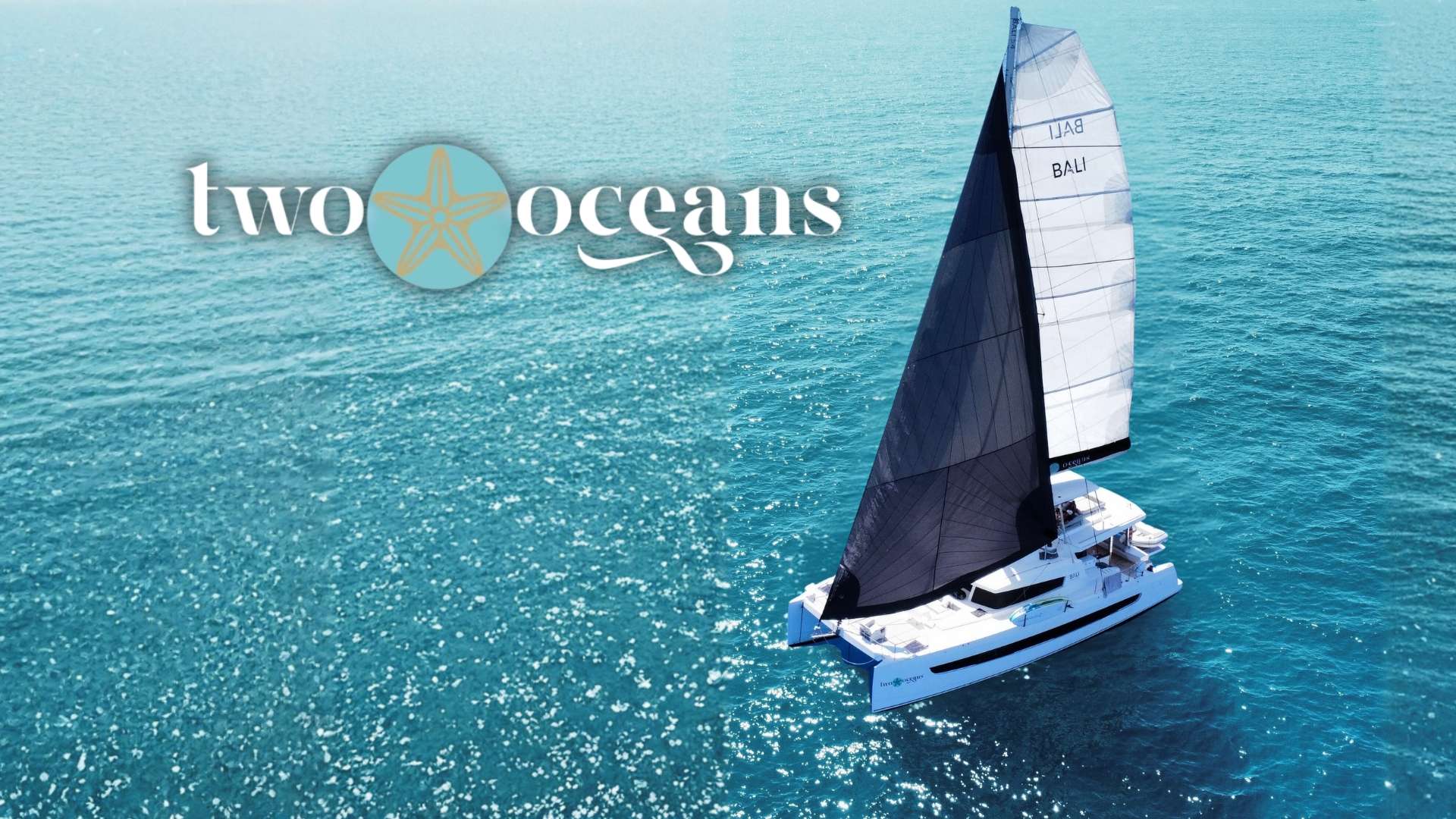 TWO OCEANS — yacht for charter in the Grenadines TWO OCEANS — crewed catamaran for charter in St Vincent & The Grenadines