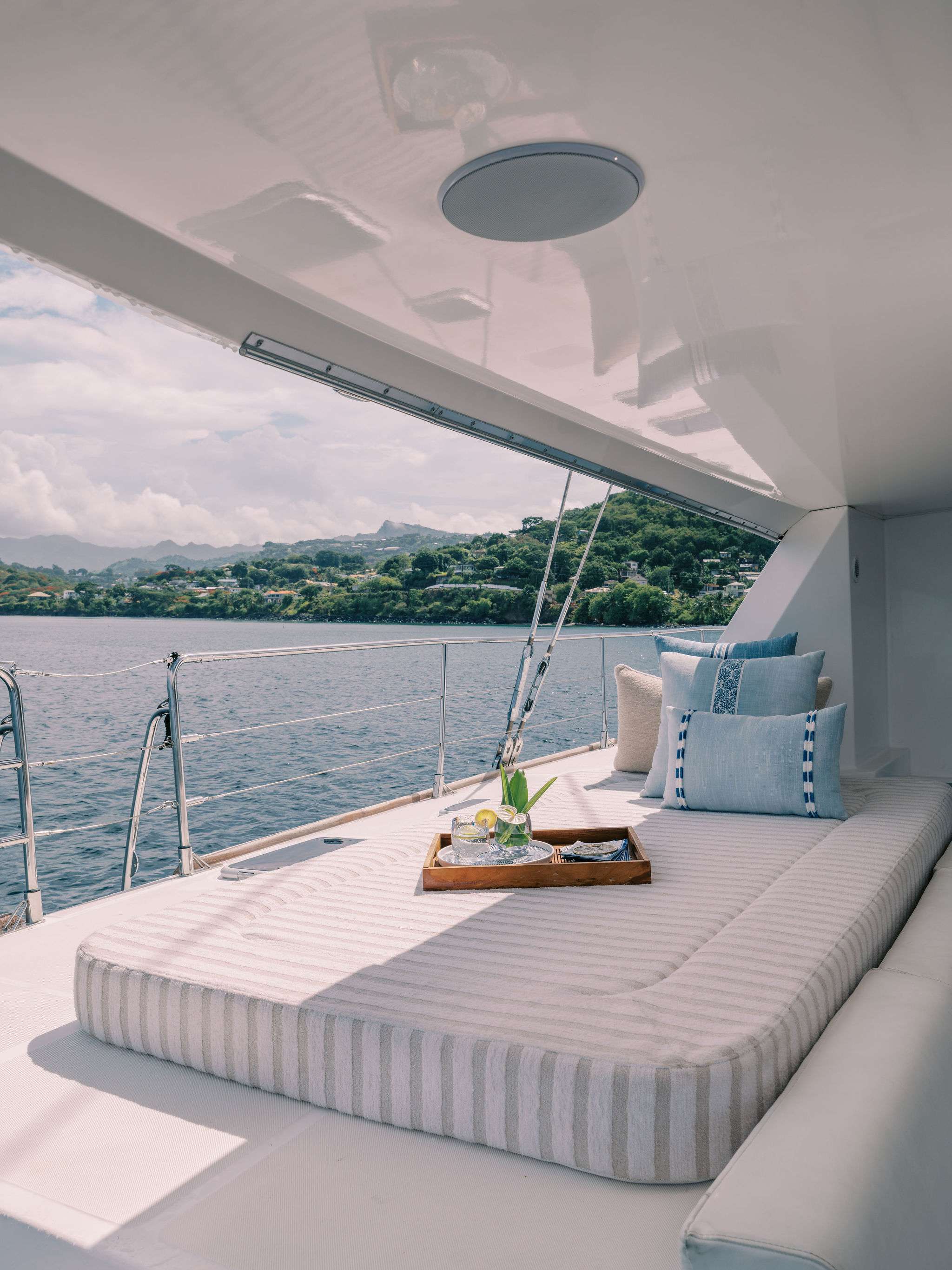 AVANTI exterior — luxury yacht charter