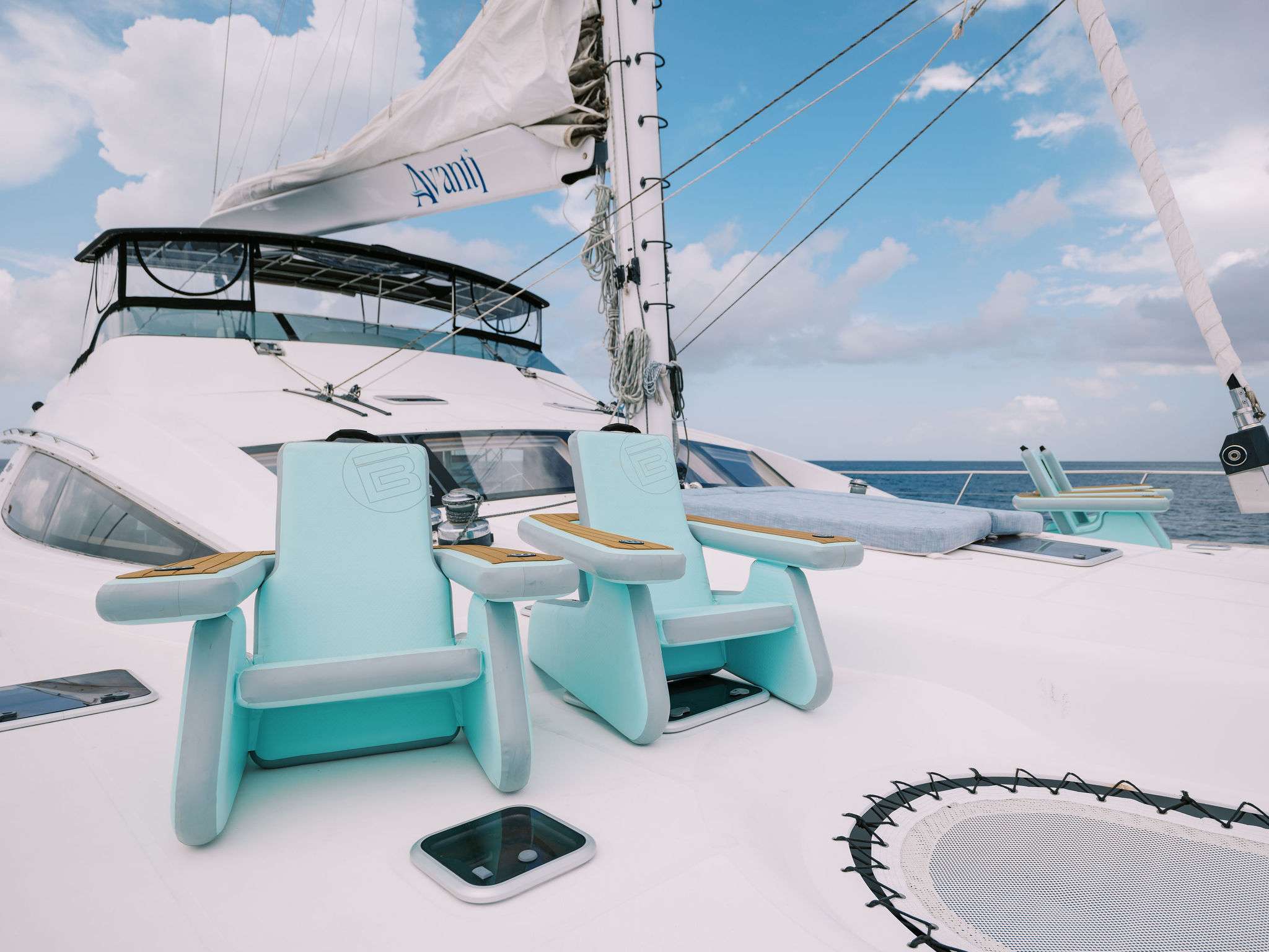 AVANTI exterior — luxury yacht charter