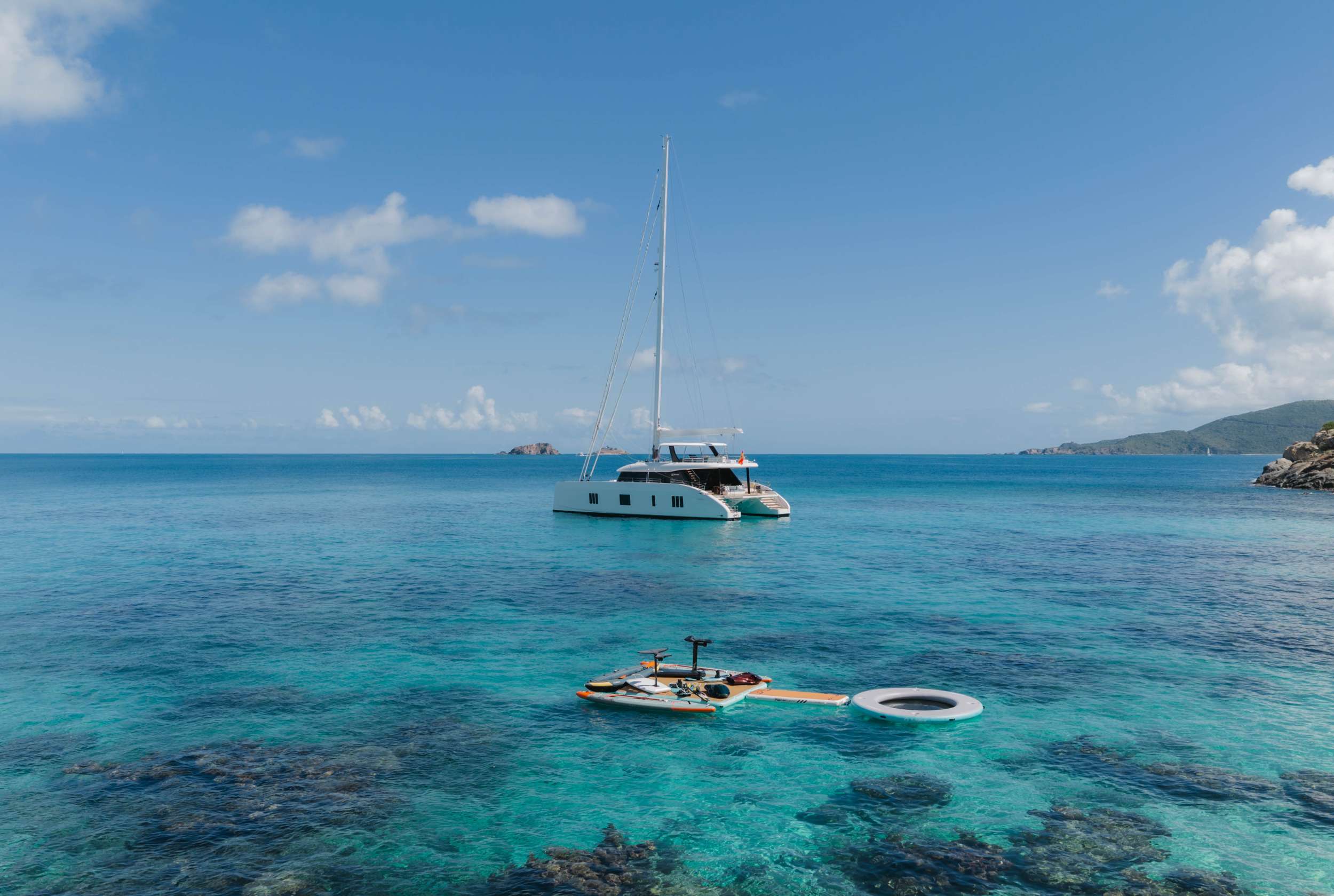 ENTRE4 exterior — luxury yacht charter