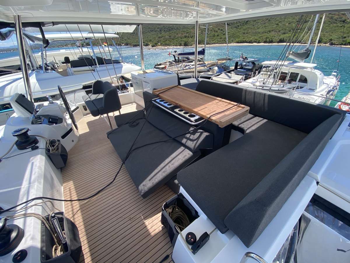 MOON exterior — luxury yacht charter