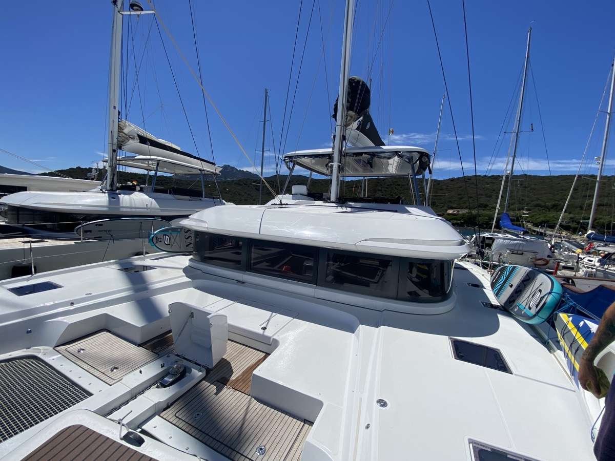 MOON exterior — luxury yacht charter
