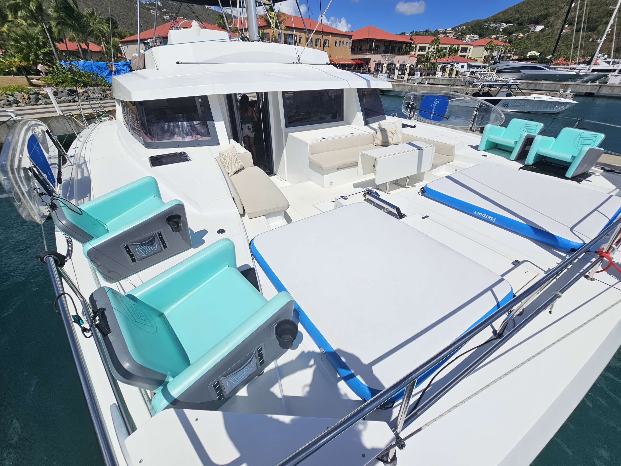 CRYSTAL DREAMS — yacht for charter in the Grenadines CRYSTAL DREAMS — crewed catamaran for charter in St Vincent & The Grenadines